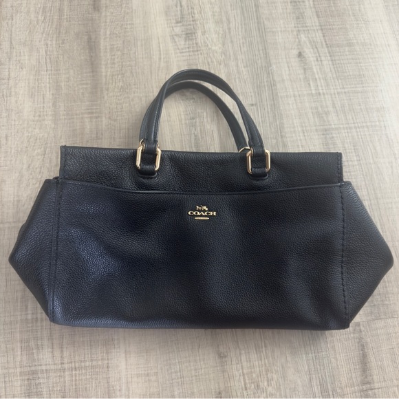 Coach Fulton satchel bag - pebble leather - Picture 2 of 6